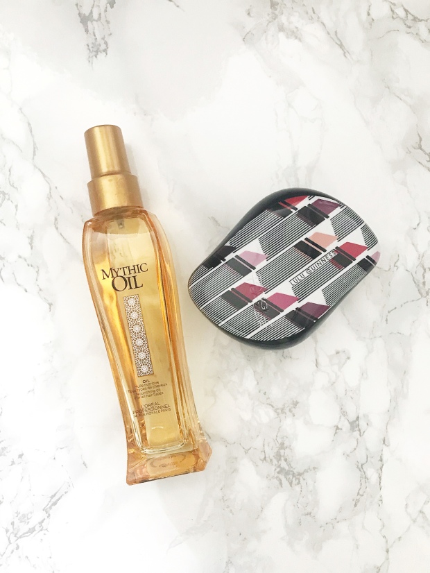 mythic oil oil and tangle teezer